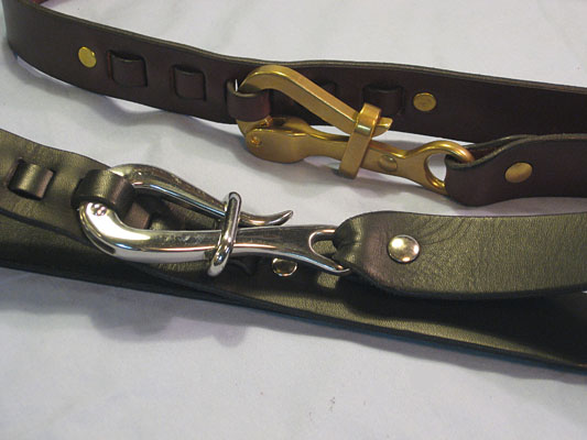 Narragansett Leathers - Pelican Hook Belts